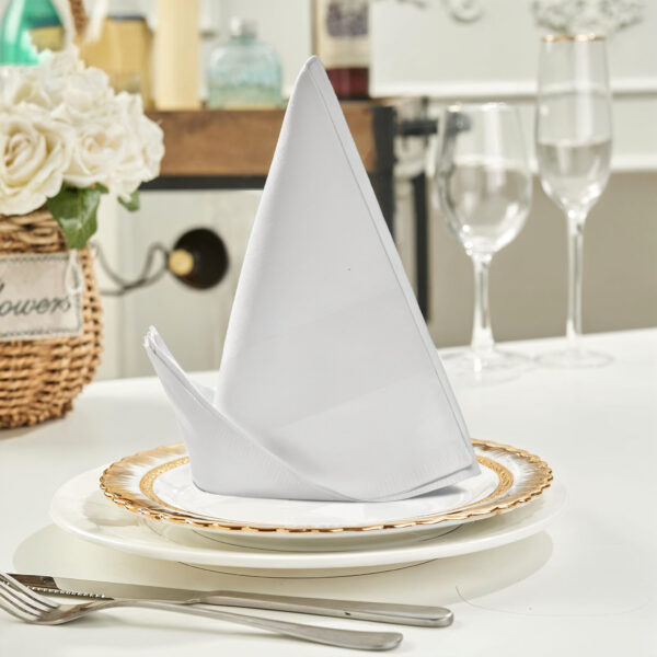 Madrid 100% Cotton Satin Band Napkins - Image 4