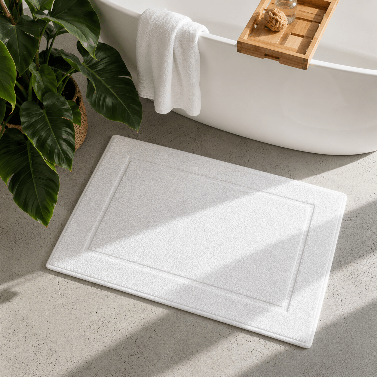 Picture Frame 100% Egyptian Cotton Bath Mat - Image 2