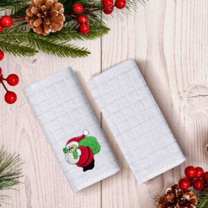 100% Cotton Embroidered Christmas Towels