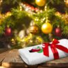 100% Cotton Embroidered Christmas Towels - Image 2