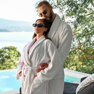 Majorca 100% Egyptian Cotton Unisex Terry Bathrobe