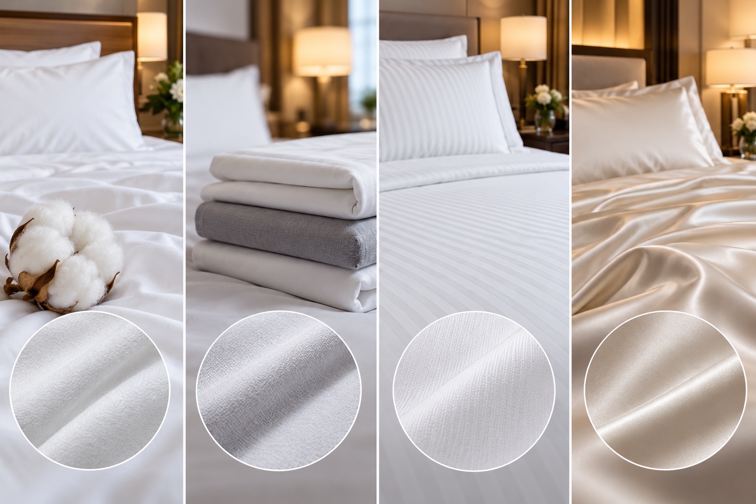 Cotton vs Poly Cotton vs Percale vs Sateen