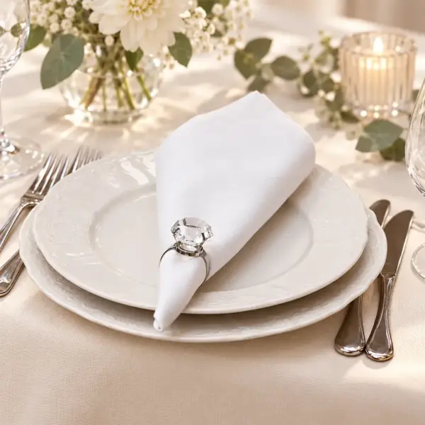 Polyester Napkins diamond