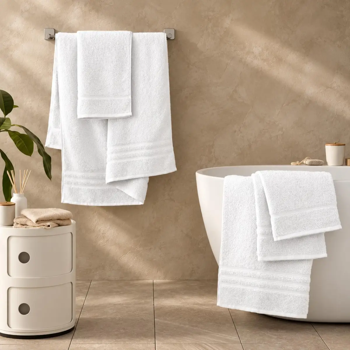 Granada Bath Towel 100% Cotton - 500 GSM - Image 5