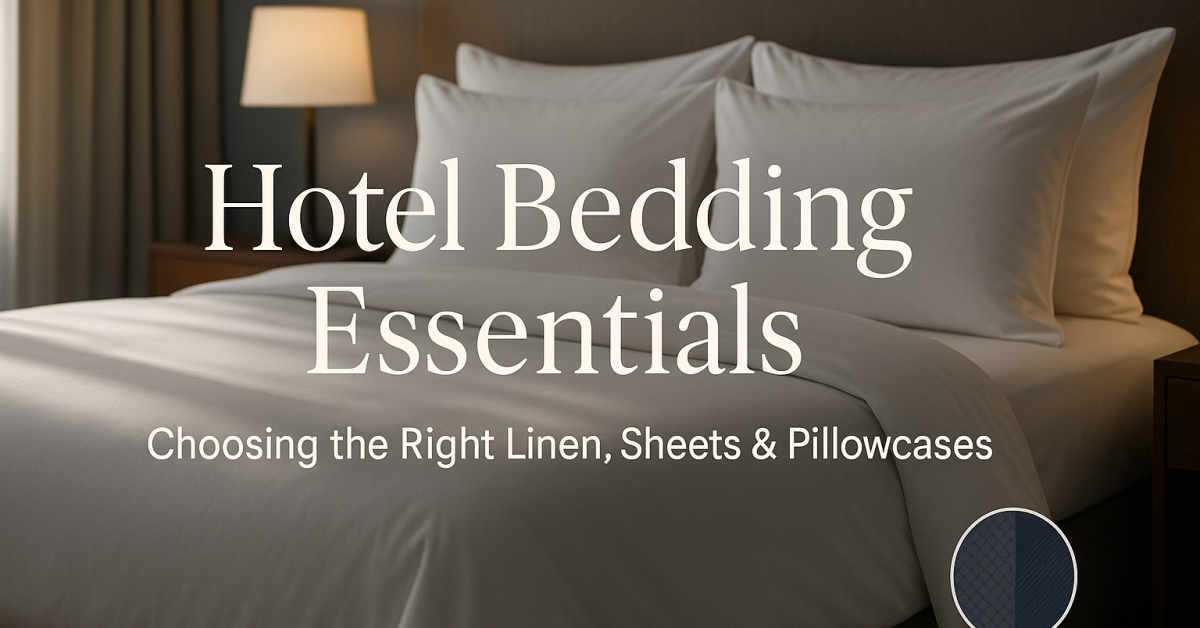 Meta Description: From bed sheets to duvet covers, discover how hotels choose their bedding. Learn the differences between percale and sateen, cotton types, and how to pick hotel-quality bed linen that lasts.